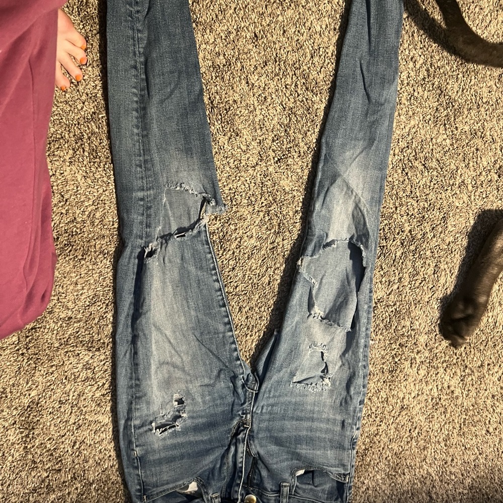 ripped jeans